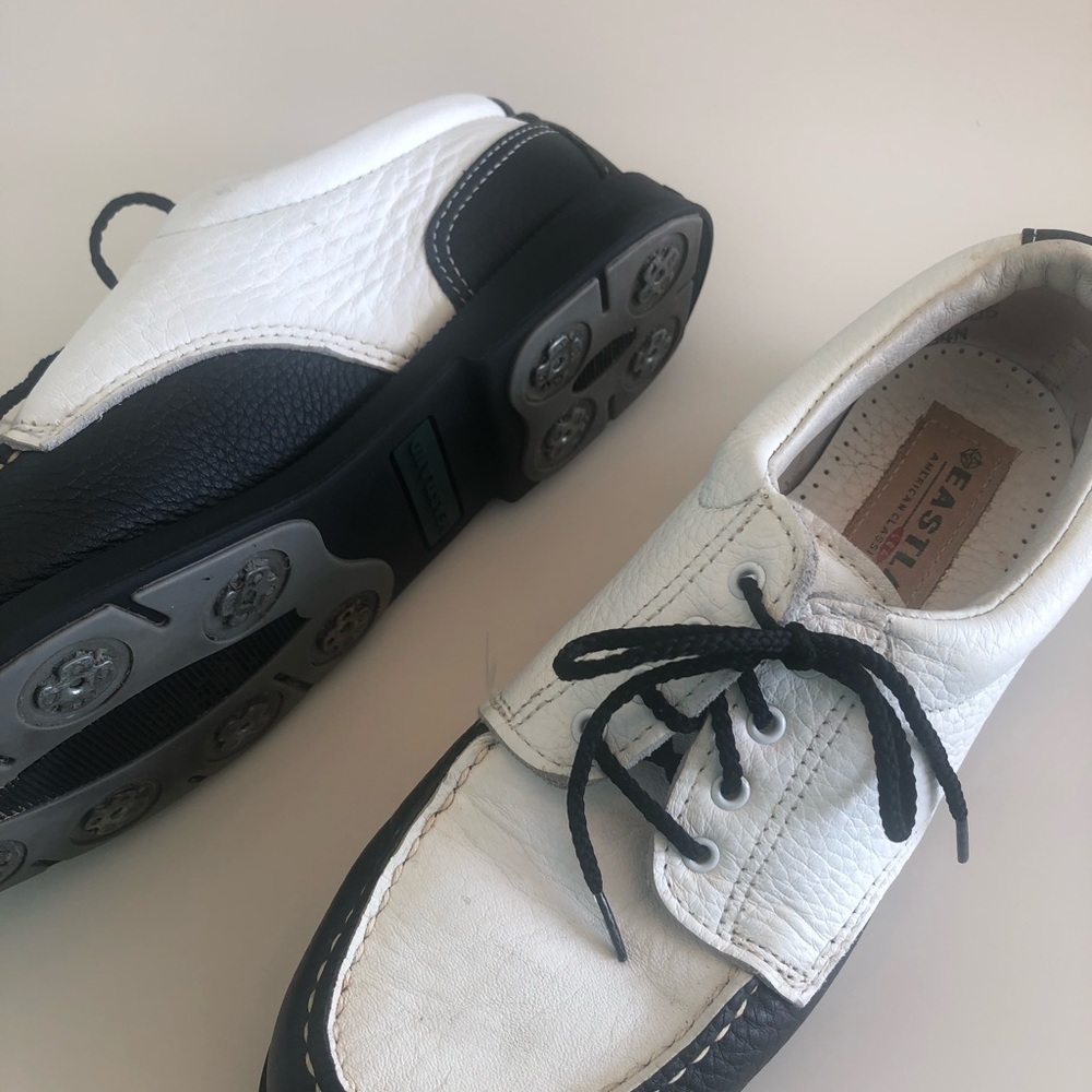 Eastland Golf Women’s Shoes Size 8 Black and White